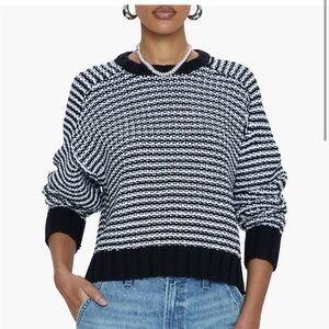 New- Pistola Adina Raglan Sleeve Cotton Sweater Size large